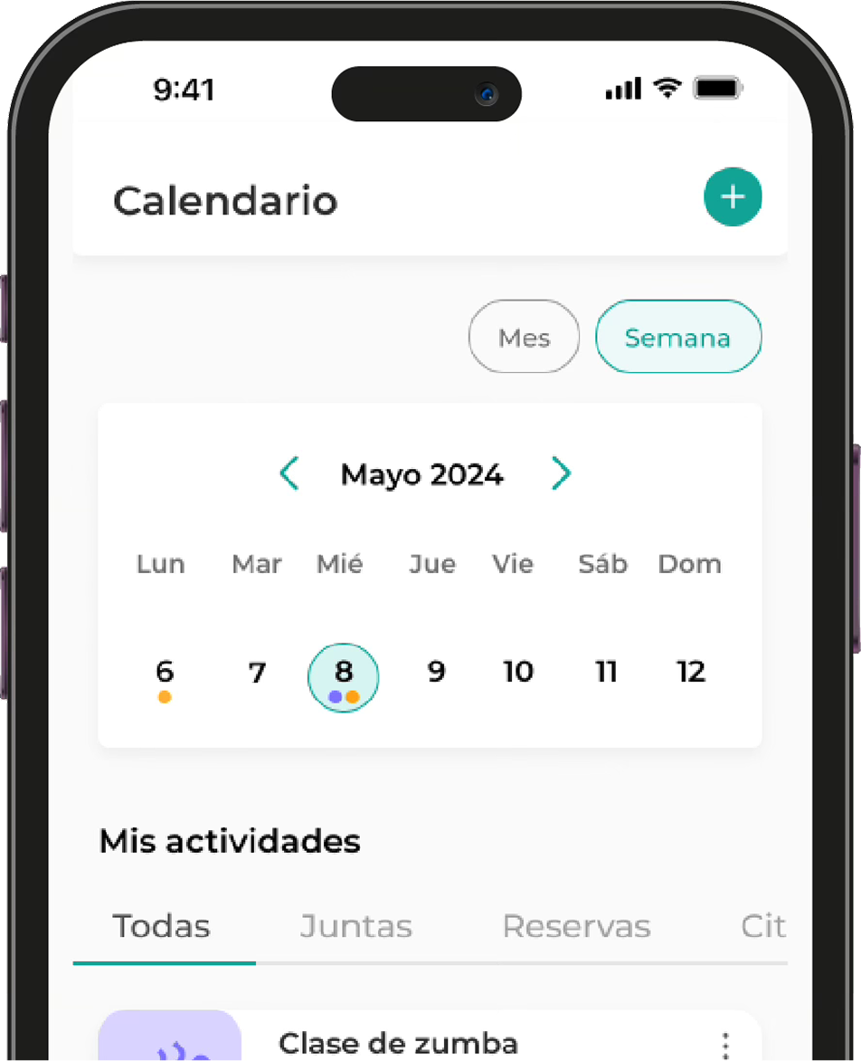 app vista detalle de jornada de trabajo